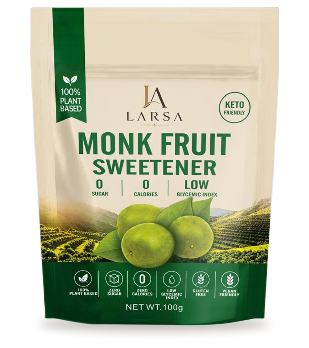 Monk fruit sweetener